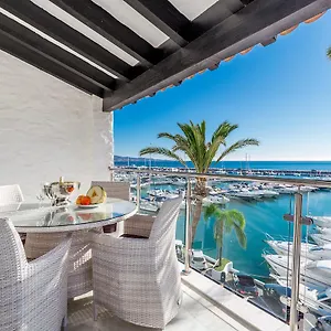  Apartment Front Line Penthouse Puerto Banus With Sea Views